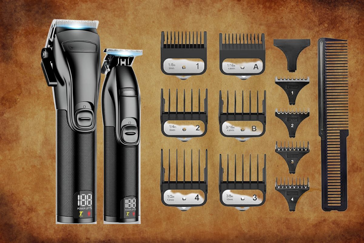 Novah® Professional Hair Clippers for Men: Barber-Grade Tool for Home Use