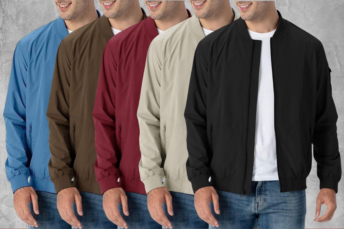Rdruko Men’s Lightweight Bomber: The Ultimate Versatile Jacket for Every Occasion