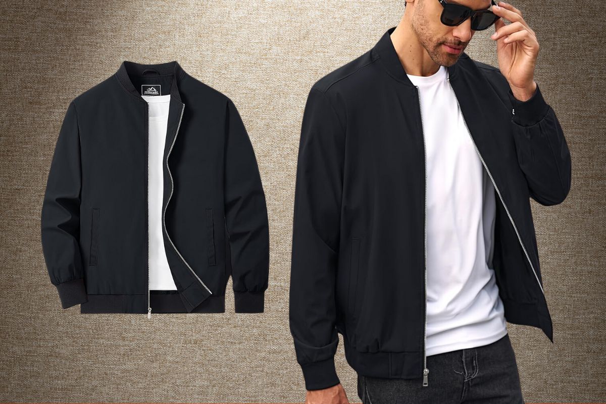 MAGCOMSEN Men's Lightweight Bomber