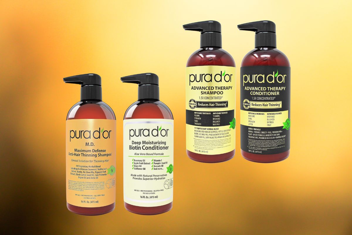 Revitalize Your Hair with PURA D’OR Anti-Thinning Biotin Shampoo & Conditioner Set: A Review