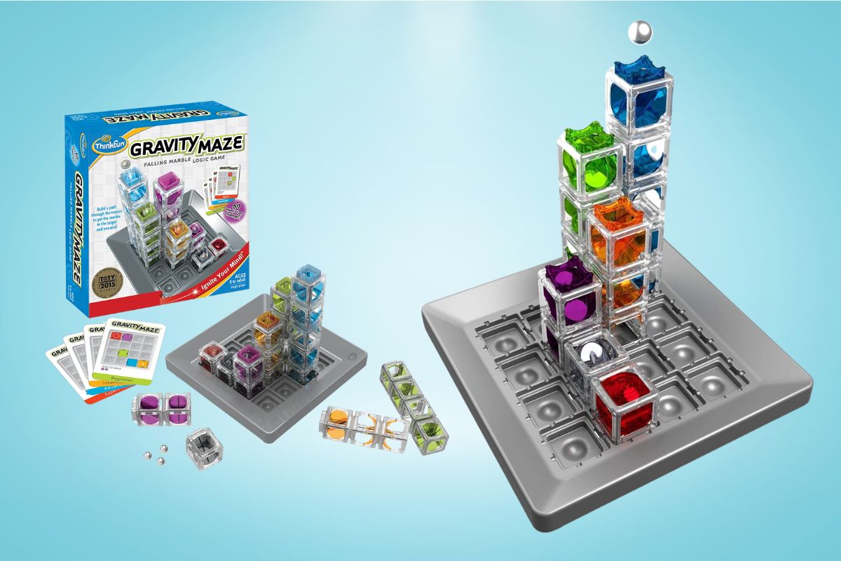 ThinkFun Gravity Maze: The STEM Puzzle Challenge for Kids