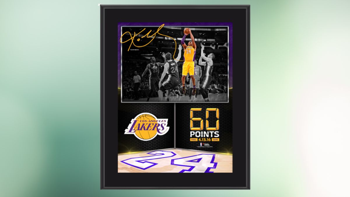 Kobe Bryant 60-Point Game Plaque: A Fanatics Exclusive Review