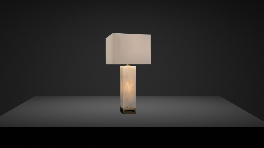 John-Richard Illuminated 35 Table Lamp: A Masterpiece of Light and Luxury