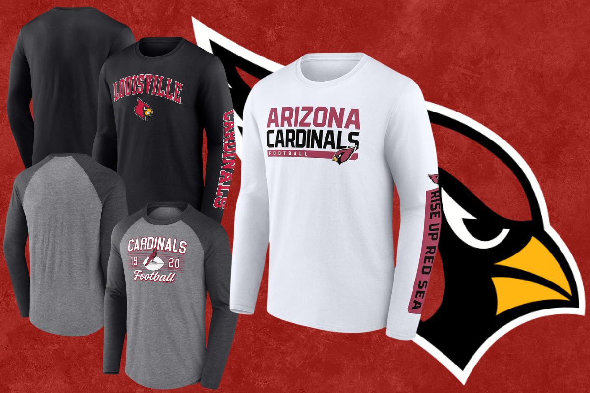 Arizona Cardinals Fanatics Branded Long Sleeve T-Shirt: The Gear Guide For NFL Fans