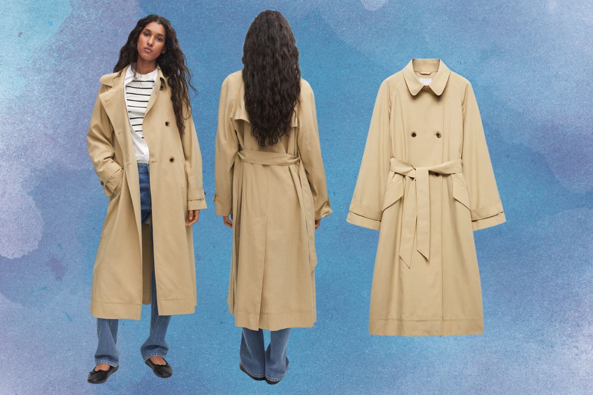 Fluid Tencel Trench Coat: A Luxurious Blend of Comfort and Timeless Style