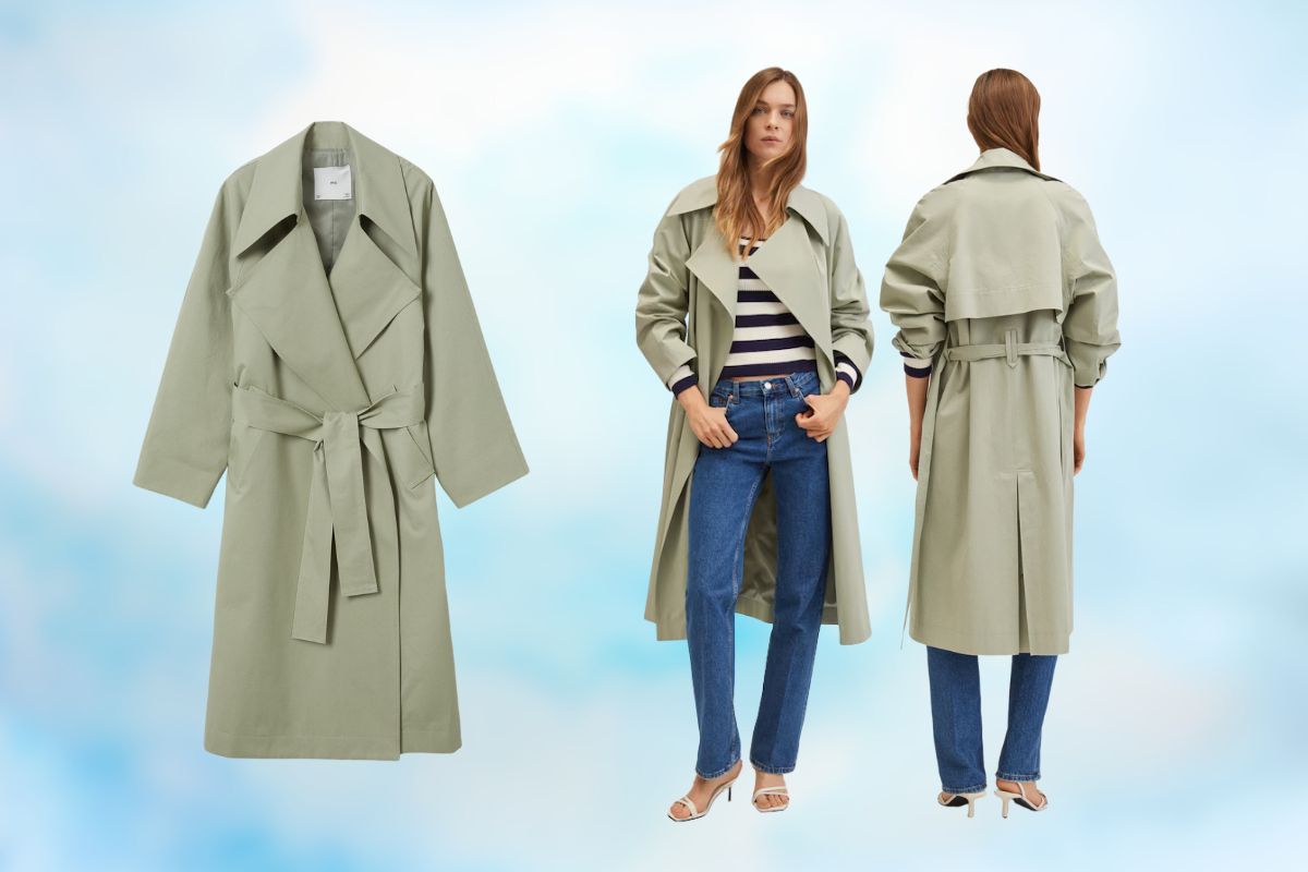 Oversized Water Repellent Trench Coat – Style Meets Function