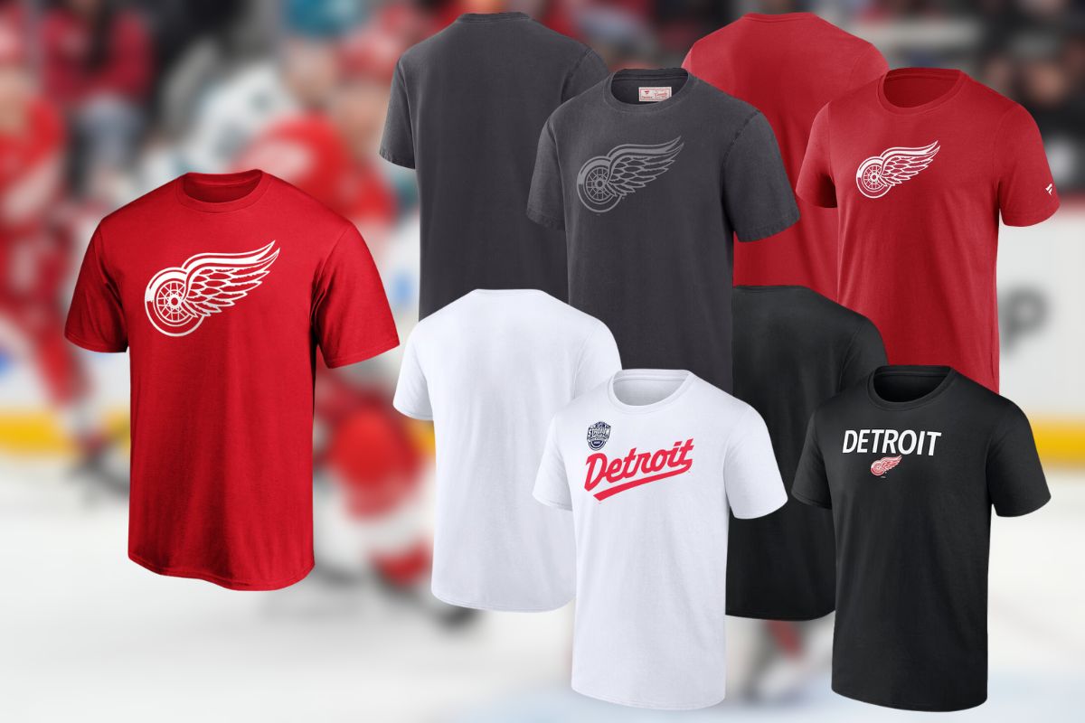 Detroit Red Wings Primary Logo T-Shirt: The Ultimate Fan Essential