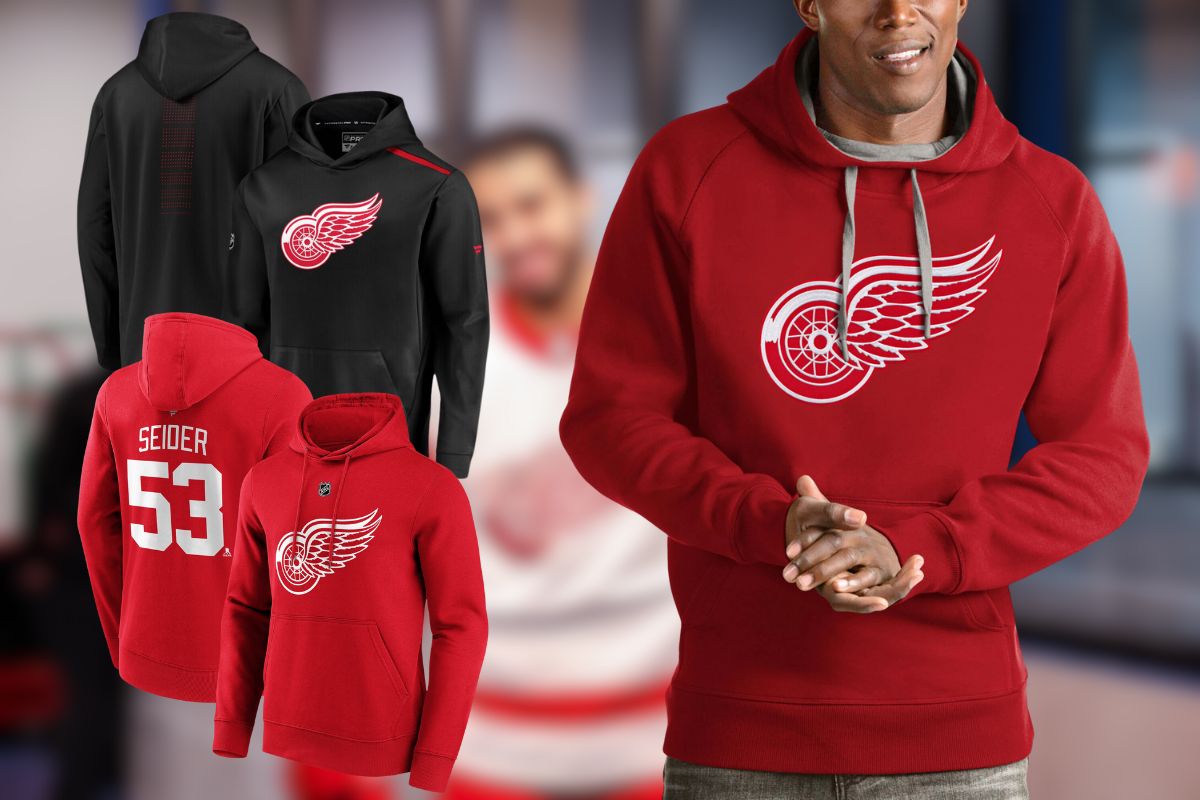 Detroit Red Wings Authentic Pro Rinkside Hoodie: Your NHL Fan Gear Review