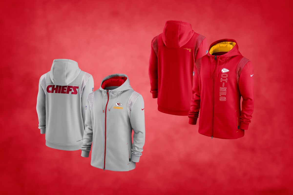 Game Day Ready: Kansas City Chiefs Nike Sideline Club Performance Full-Zip Hoodie