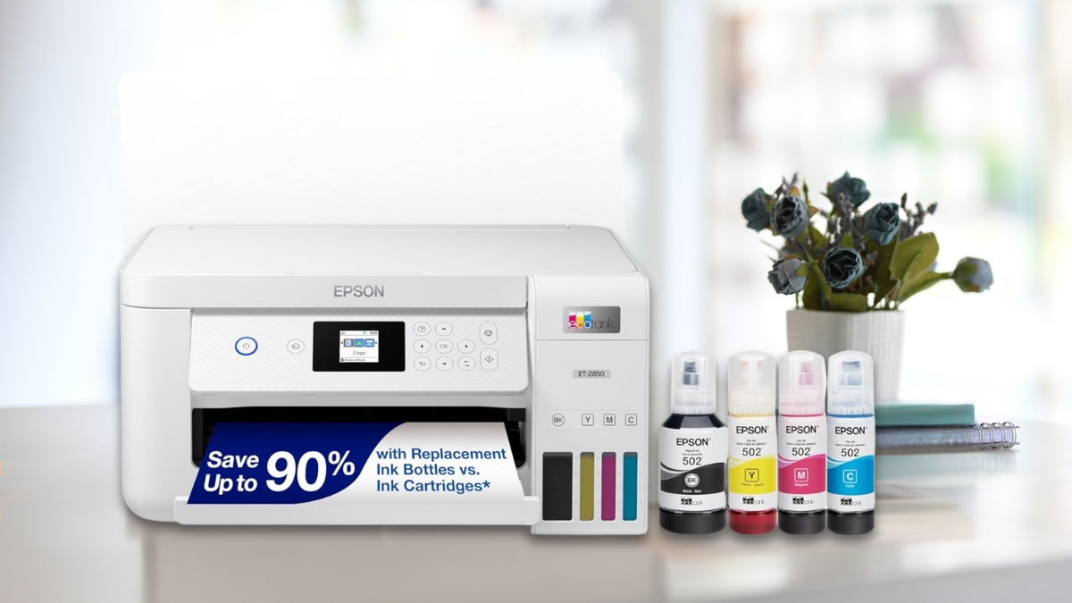 How the Epson EcoTank ET-2850 Wireless All-in-One Printer Saves You Time and Money