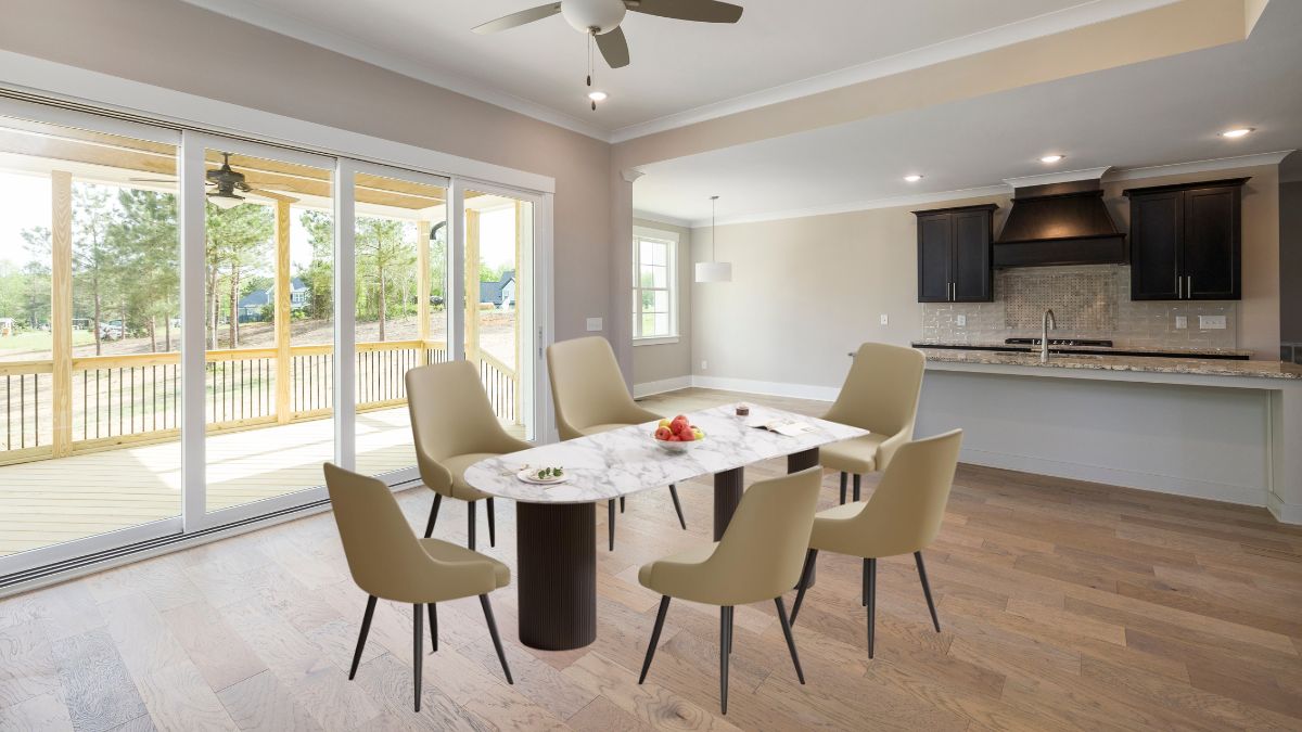 Elevate Your Dining Space with the Daluvenix Modern Dining Chairs Set of 4