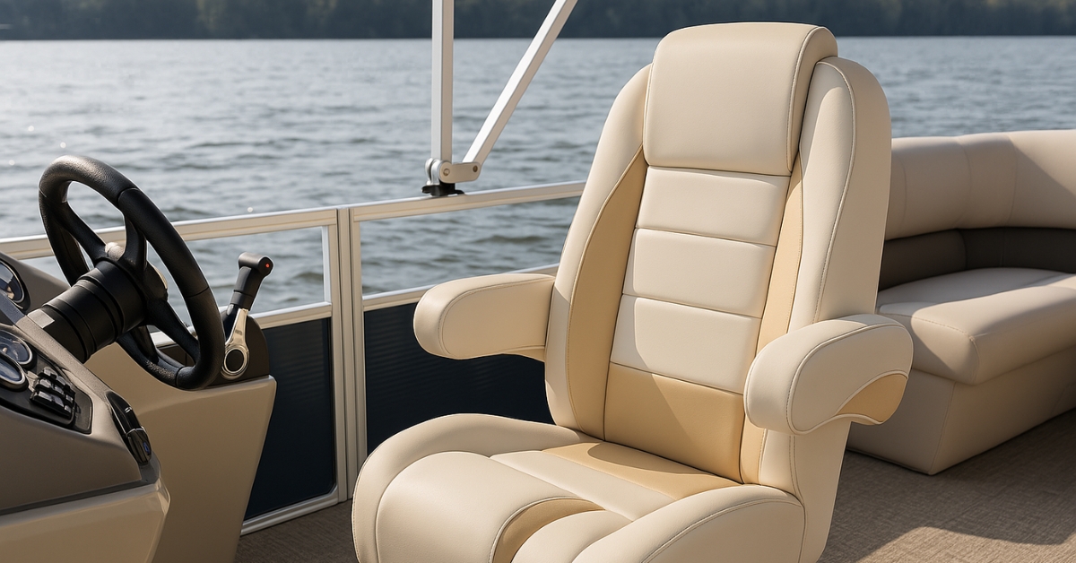 NORTHCAPTAIN Reclining Pontoon Captain’s Chair: The Seat That Does It All