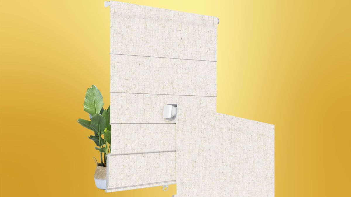 BERISSA No Drill Cordless Roman Shades for Window