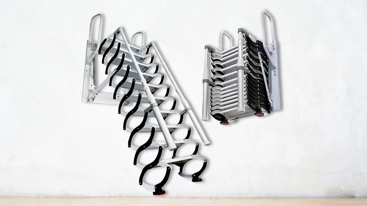 Why This 14-Step Retractable Attic Ladder Is Built for Safety and Space-Saving