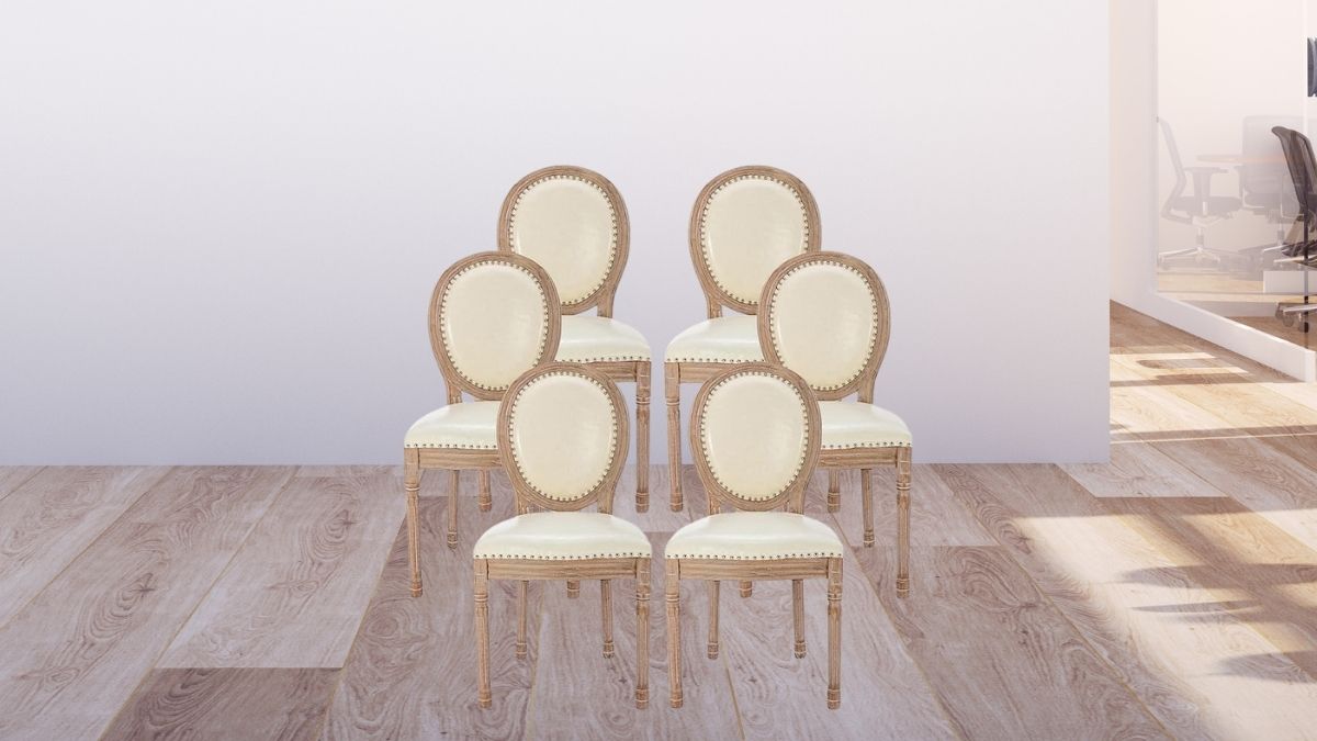 Nrizc French Country Dining Chairs Set of 6