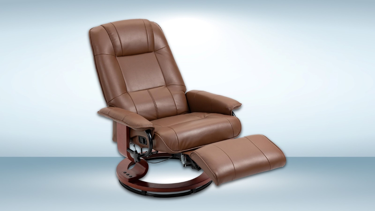 What You Need to Know About the HOMCOM Faux Leather Recliner with Swivel