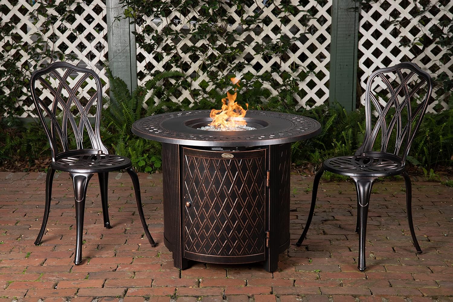 How the Fire Sense 62988 Wagner Woven Aluminum Fire Pit Table Transforms Outdoor Spaces