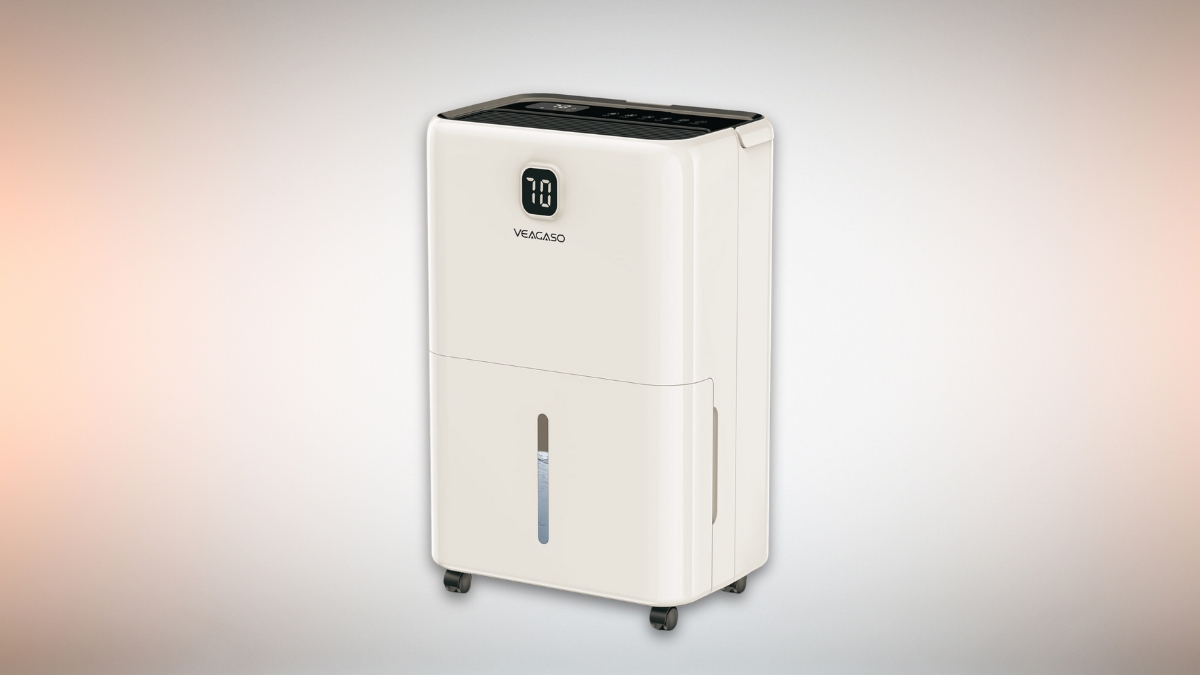 This Basement Dehumidifier 5500 Sq Ft Has Smart Humidity Control