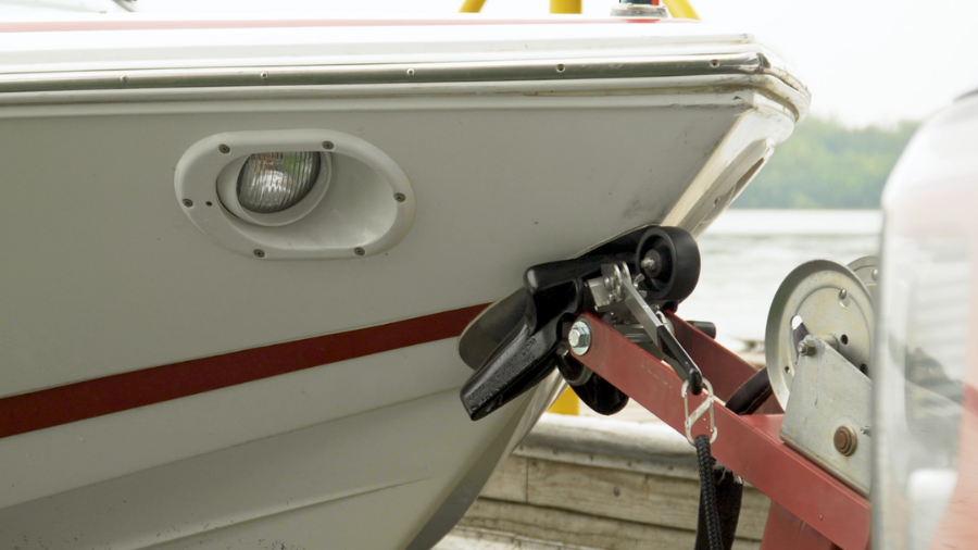 Ramp-N-Clamp Boat2Trailer Sport Model Long Handle: The Ultimate Automatic Boat Latch Solution