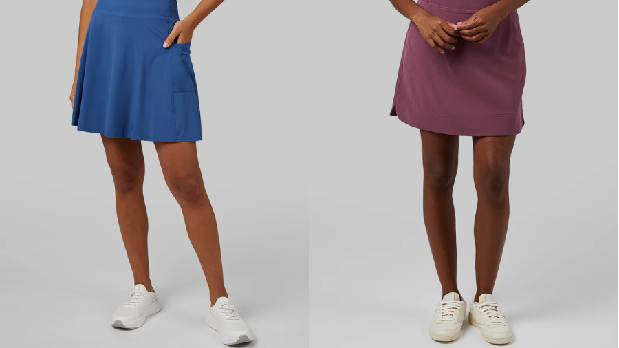 32 Degrees Women's Flyweight Woven Skort