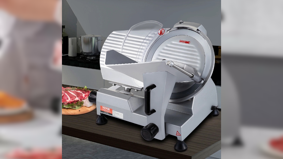 VEVOR 340W 10-inch Electric Meat Slicer
