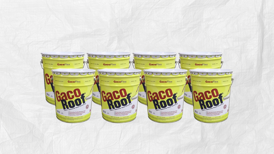 GacoRoof CT VOC White 5-Gallon