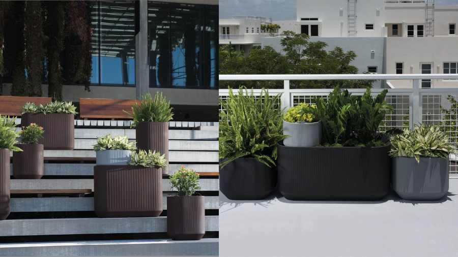 Crescent Garden Modular Trough Planter Box: Transform Your Garden With Self-Watering Innovation