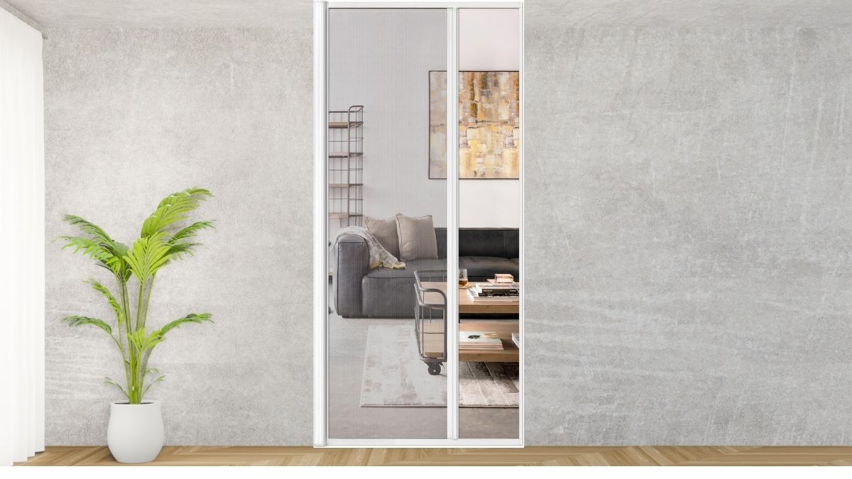 Paramondo Retractable Door Screen for Single Door