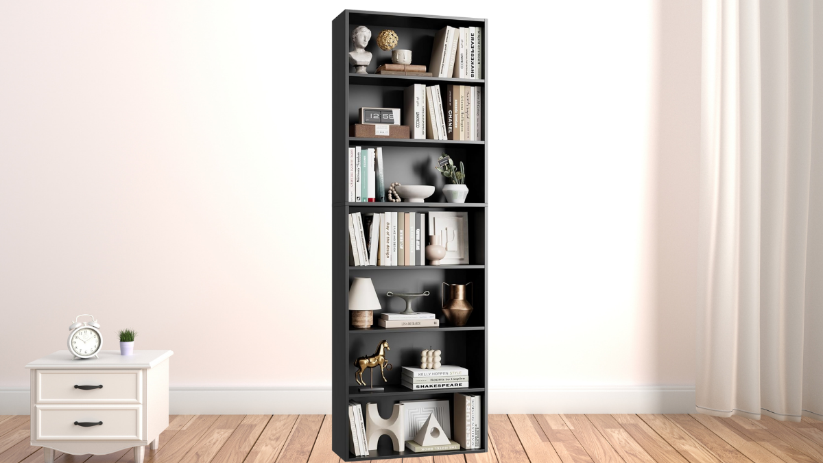 How the FACBOTALL 82-Inch Tall Bookshelf Solves the Vertical Storage Dilemma