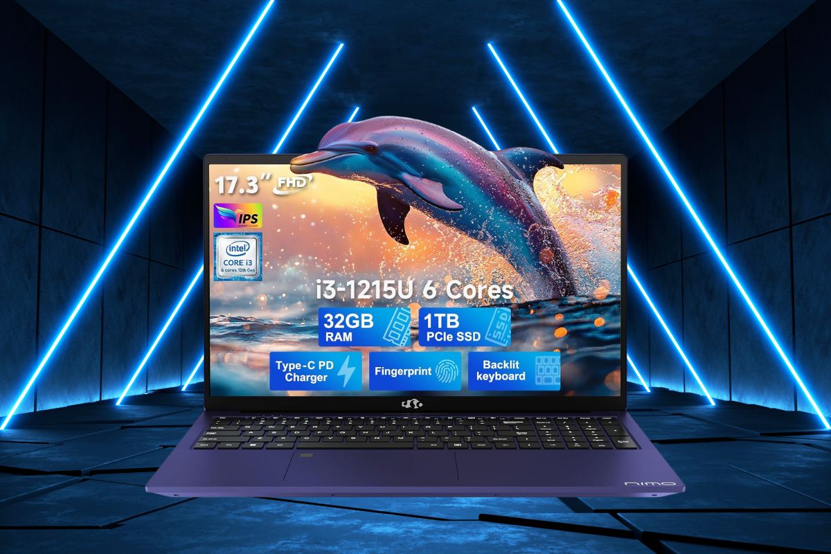 Power Meets Affordability: NIMO 17.3″ Laptop with 32GB RAM at a Budget Price