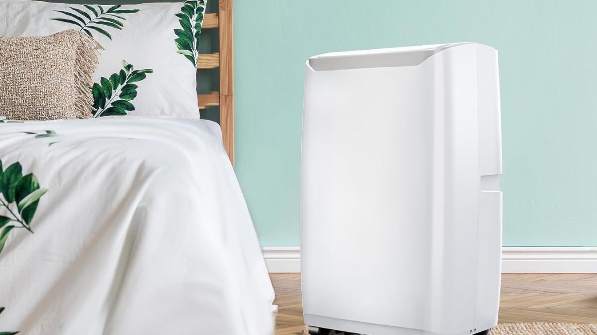 12000 BTU Portable Air Conditioner Cools up to 550 Sq.Ft, 3-in-1 Quiet Portable AC Unit with Remote Control & Installation Kits for Large Room