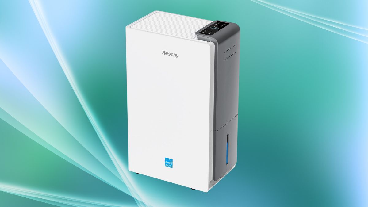 4500 Sq.Ft Most Efficient Energy Star 2025 Dehumidifier,AEOCKY Max 80 Pint/D(Standard 56Pint/D) Smart Compressor Dehumidifier with Drain Hose