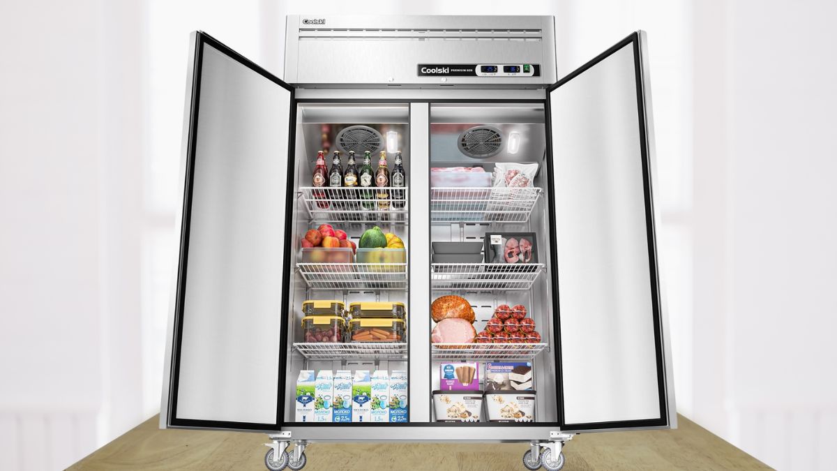 Coolski 48" W Commercial Refrigerator 2 Door