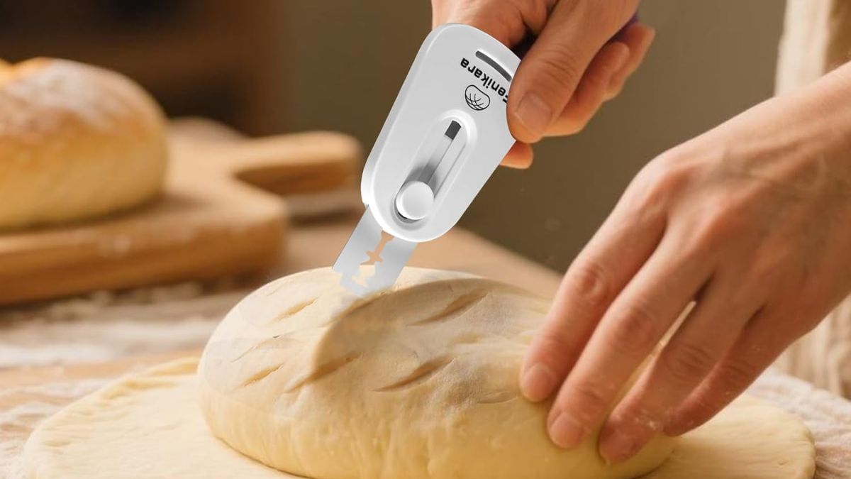 Fenikara Premium Magnetic Bread Lame & Versatile Bread Scoring Tool