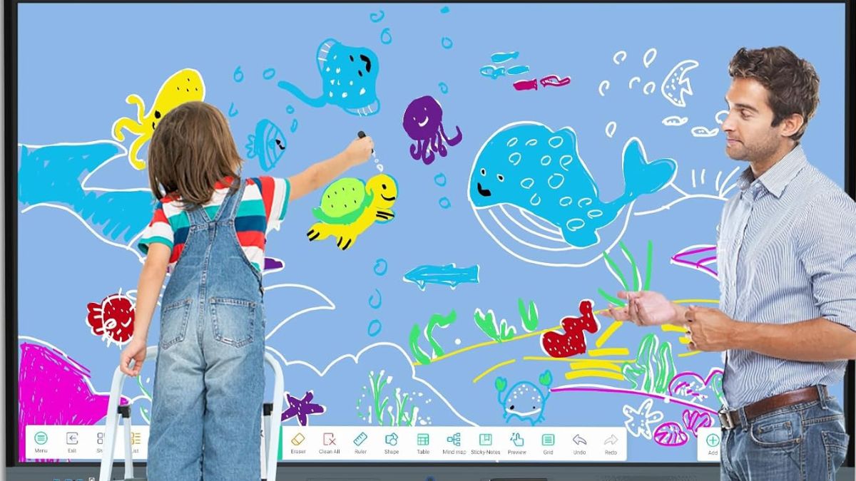 Why the LINGHUFOX 86″ Smart Board Redefines Interactive Collaboration