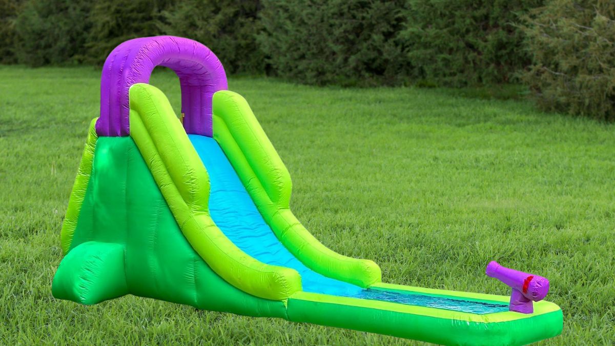 How the Hurricane River Inflatable Water Slide Turns Your Backyard into a Mini Water Park