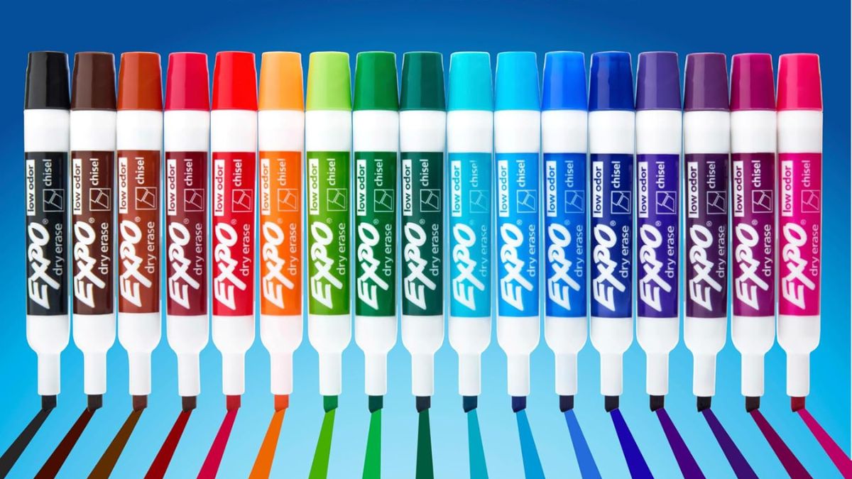 EXPO Dry Erase Markers: 40-Count Chisel Tip Fashion Colors Pack Review A Powerful Toolkit for Colorful Communication Across Classrooms, Offices, and Homes