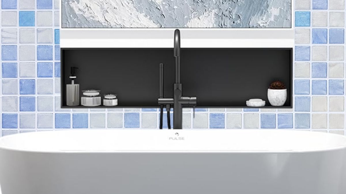 What Makes the PULSE ShowerSpas NI-1248-MB Niche a Bathroom Game-Changer