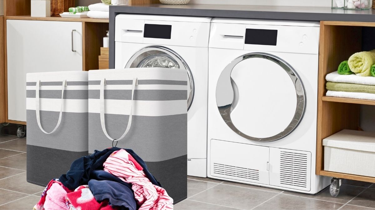 HomeHacks 2 Pack Large Laundry Baskets