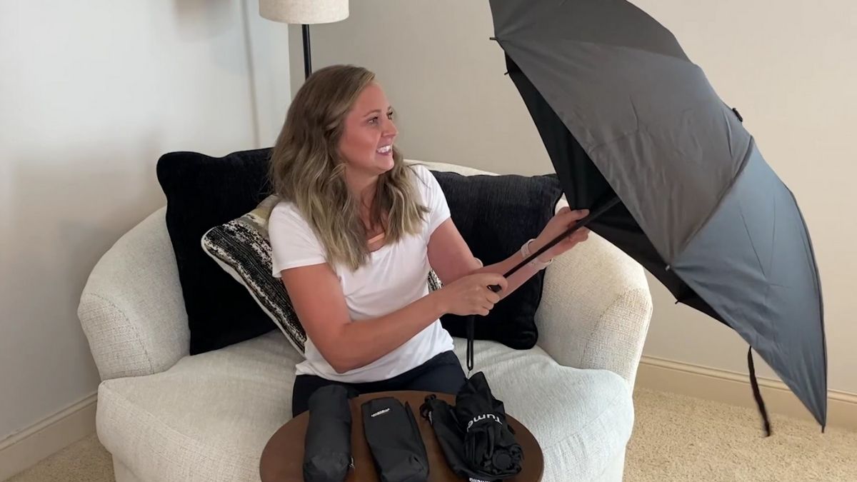 TUMELLA Strongest Windproof Travel Umbrella: Hurricane-Tested Protection for 2025