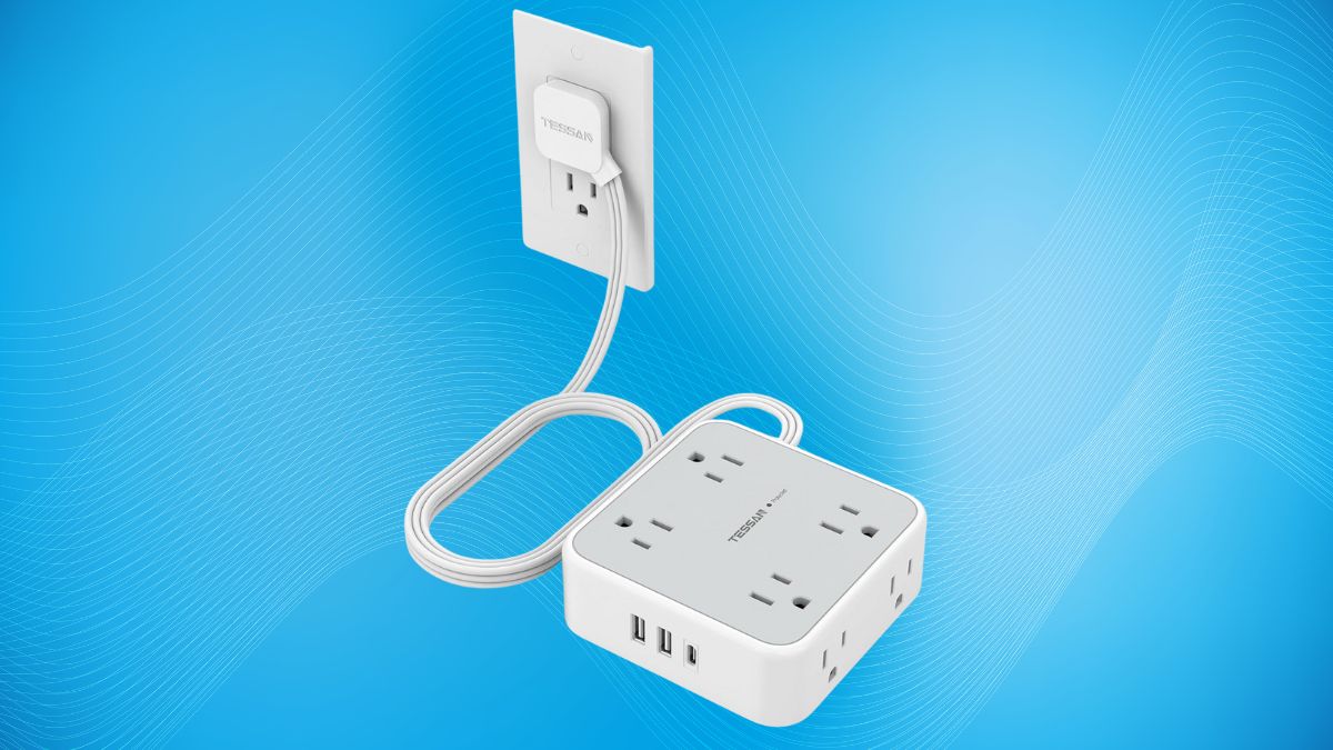 TESSAN Surge Protector Flat Plug Power Strip: Ultimate 11-in-1 Charging Solution