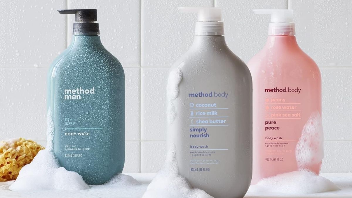 Method Body Wash, Sea + Surf, Paraben and Phthalate Free, Biodegradable Formula, 28 oz, (Pack of 1)
