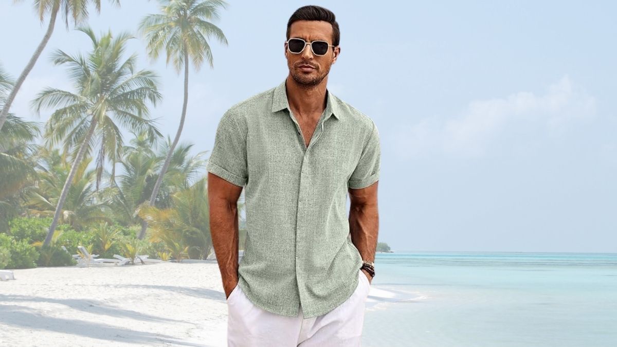 COOFANDY Men’s Linen Shirts: The Ultimate Summer Button Down for Beach, Weddings & Beyond