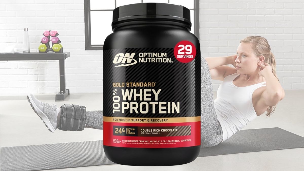 Optimum Nutrition Gold Standard 100% Whey Protein Powder Review: Double Rich Chocolate 1.98 lb