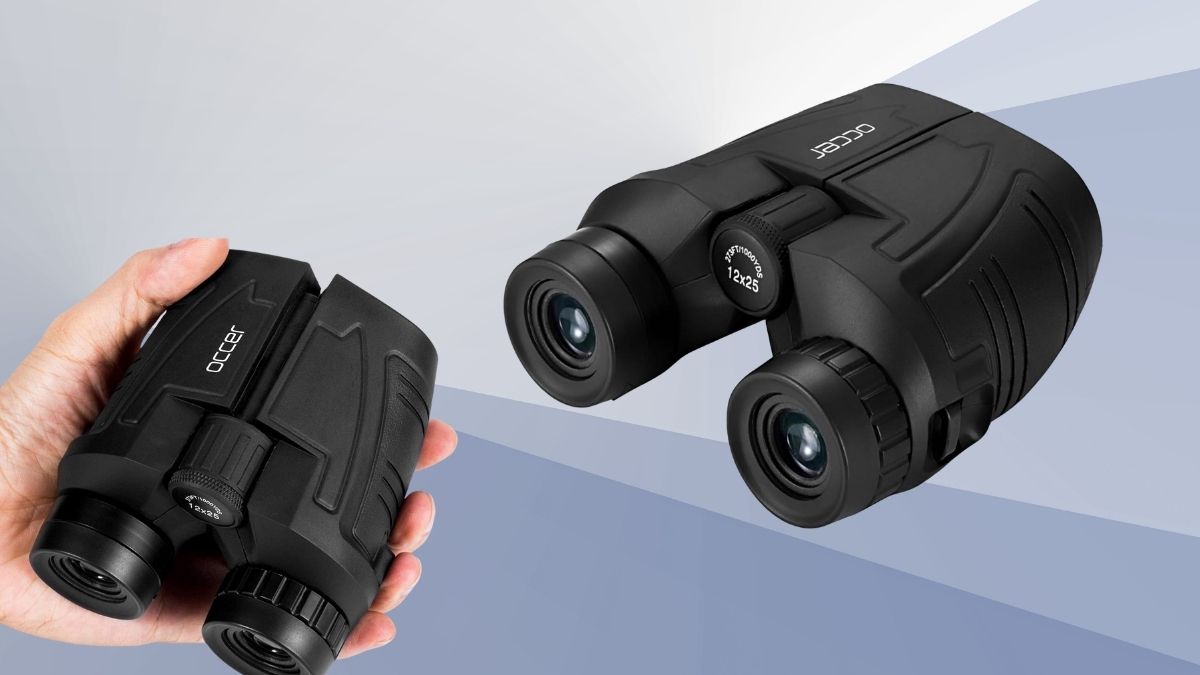 Occer 12x25 Compact Binoculars for Adults and Kids