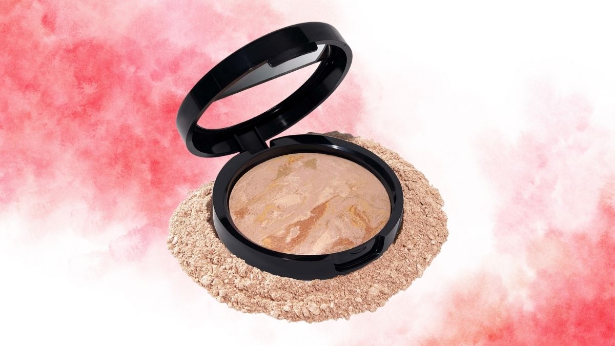 LAURA GELLER NEW YORK Award-Winning Baked Balance-n-Brighten Color Correcting Powder Foundation - Fair - Buildable Light to Medium Coverage - Demi-Matte Natural Finish