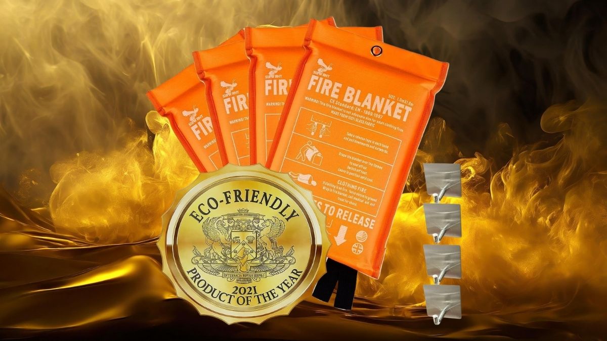 Supa Ant Emergency Fire Blanket: Your Glowing Guardian Against Home Fires