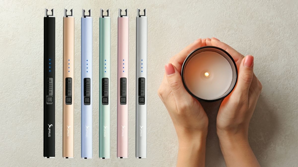 SUPRUS Electric Lighter: Safe, Windproof, and Rechargeable Solution for Everyday and Outdoor Use