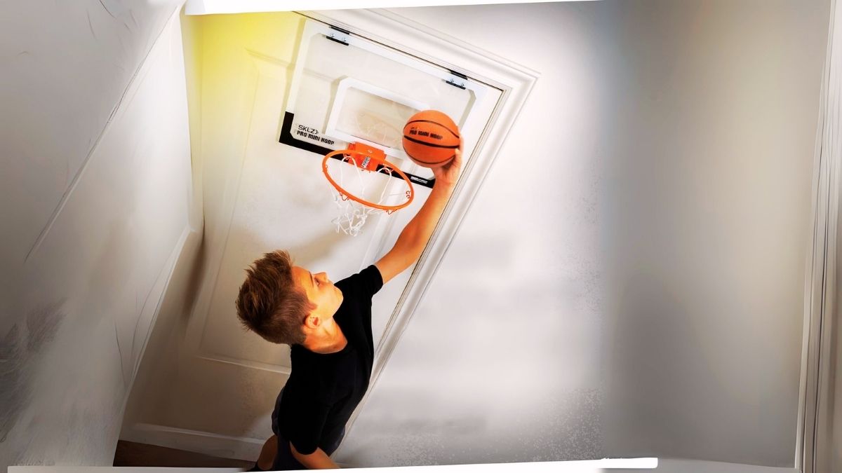 How the SKLZ Pro Mini Indoor Basketball Hoop Brings Real Basketball Indoors