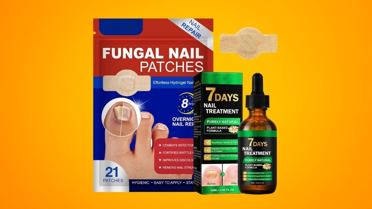 Fungal Nail Patches & Ginger 7 Days Nail Treatment